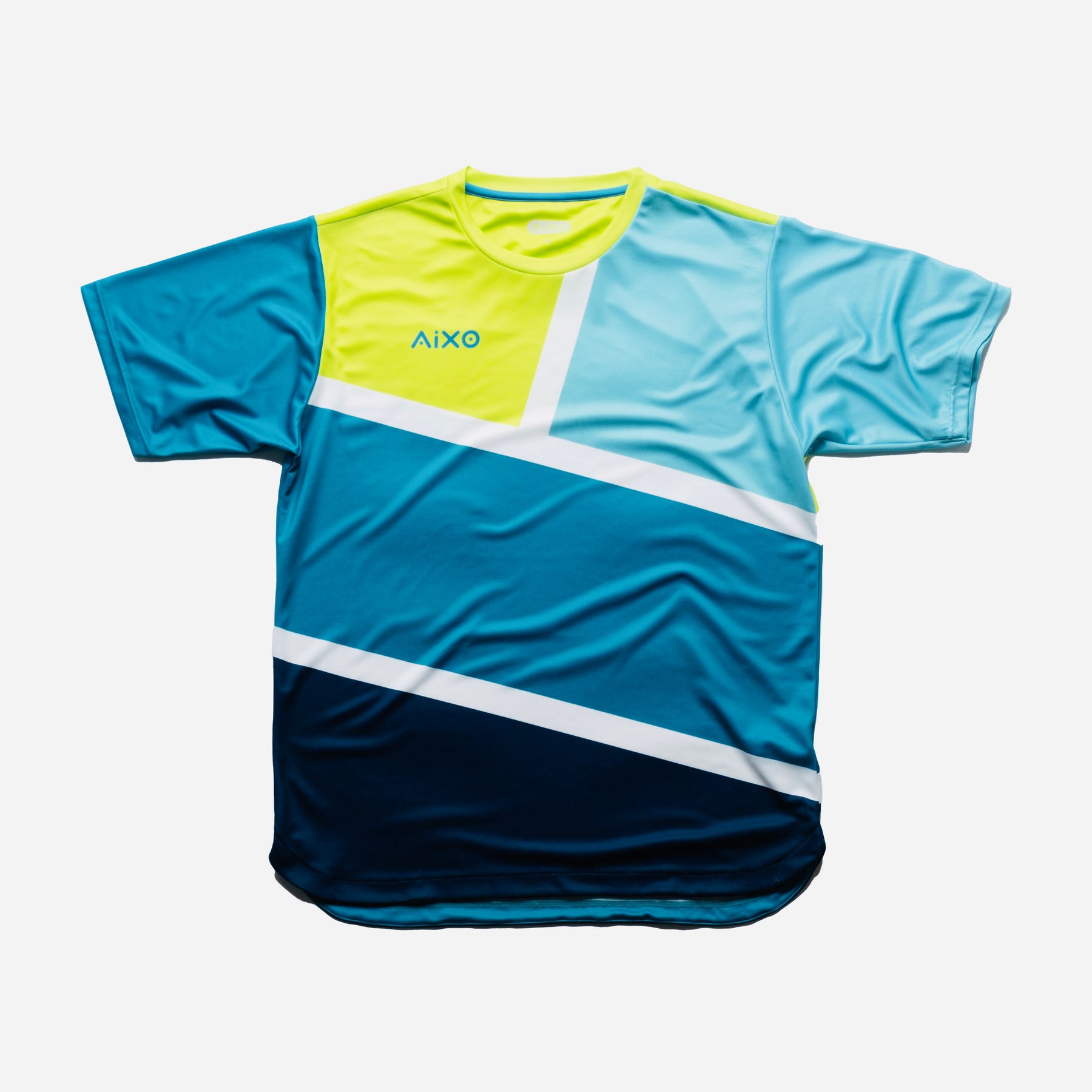 Aixo Court Mens T Shirt Teal