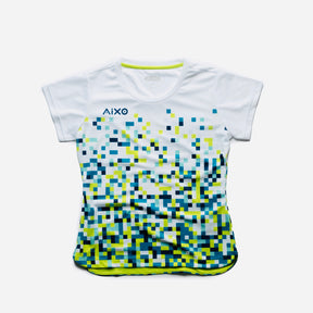 Aixo Pixel T Shirt Women (White)