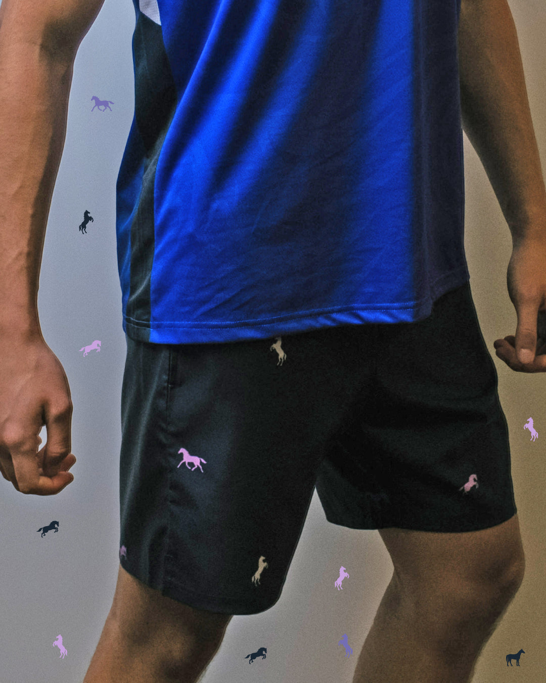 Pre-Order Yonex Galloping Spirit – Performance Game Shorts (Ink Blue) Yonex CNY2026 Game Short A Men Clothing Yonex