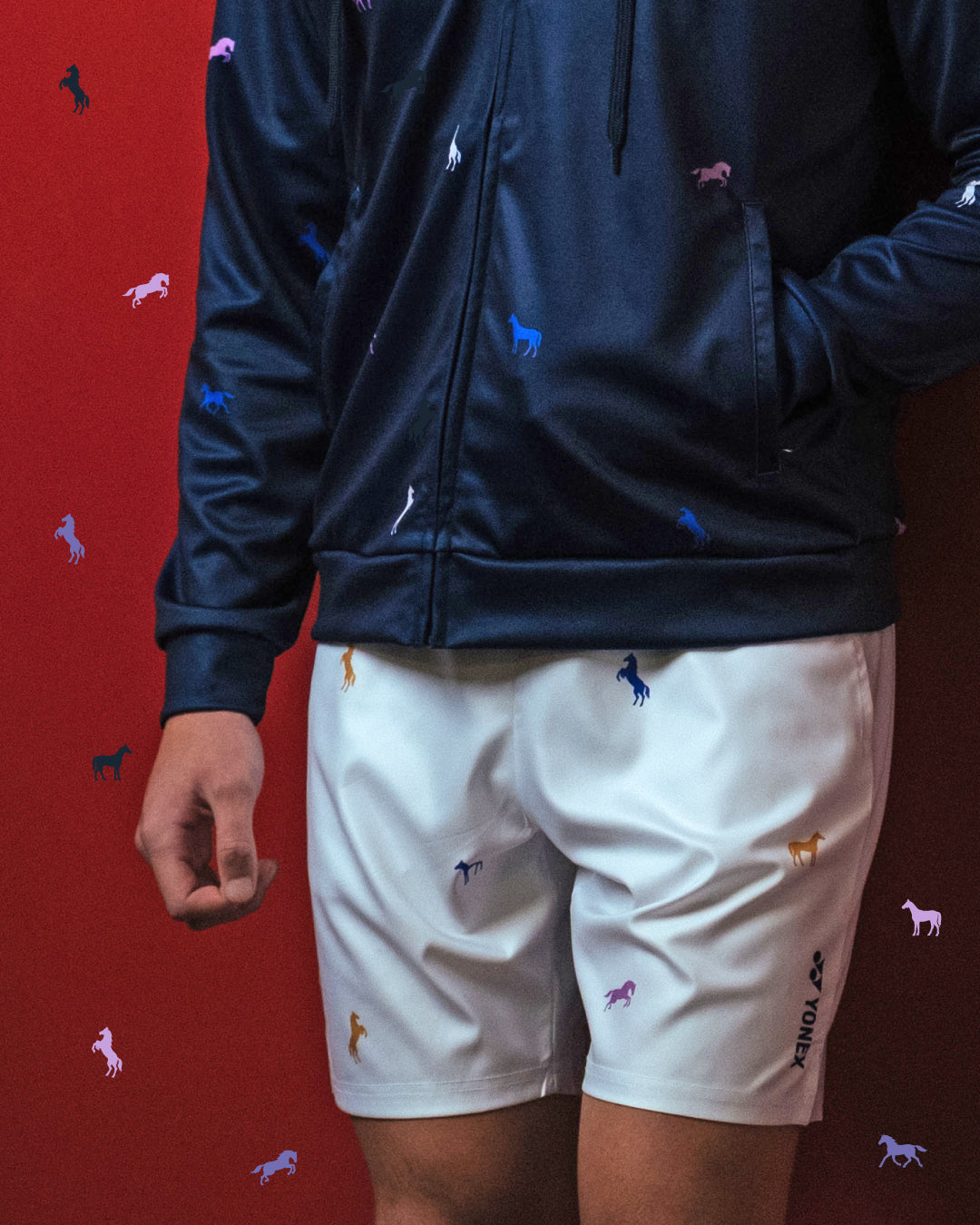 Pre-Order Yonex Galloping Spirit – Performance Game Shorts (White) Yonex CNY2026 Game Short A Men Clothing Yonex