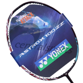 Yonex Astrox 100ZZ 4U Badminton Racket Free Restring & Autograph - Kurenai / Unstrung Kurenai 4UG5 Badminton Rackets Yonex