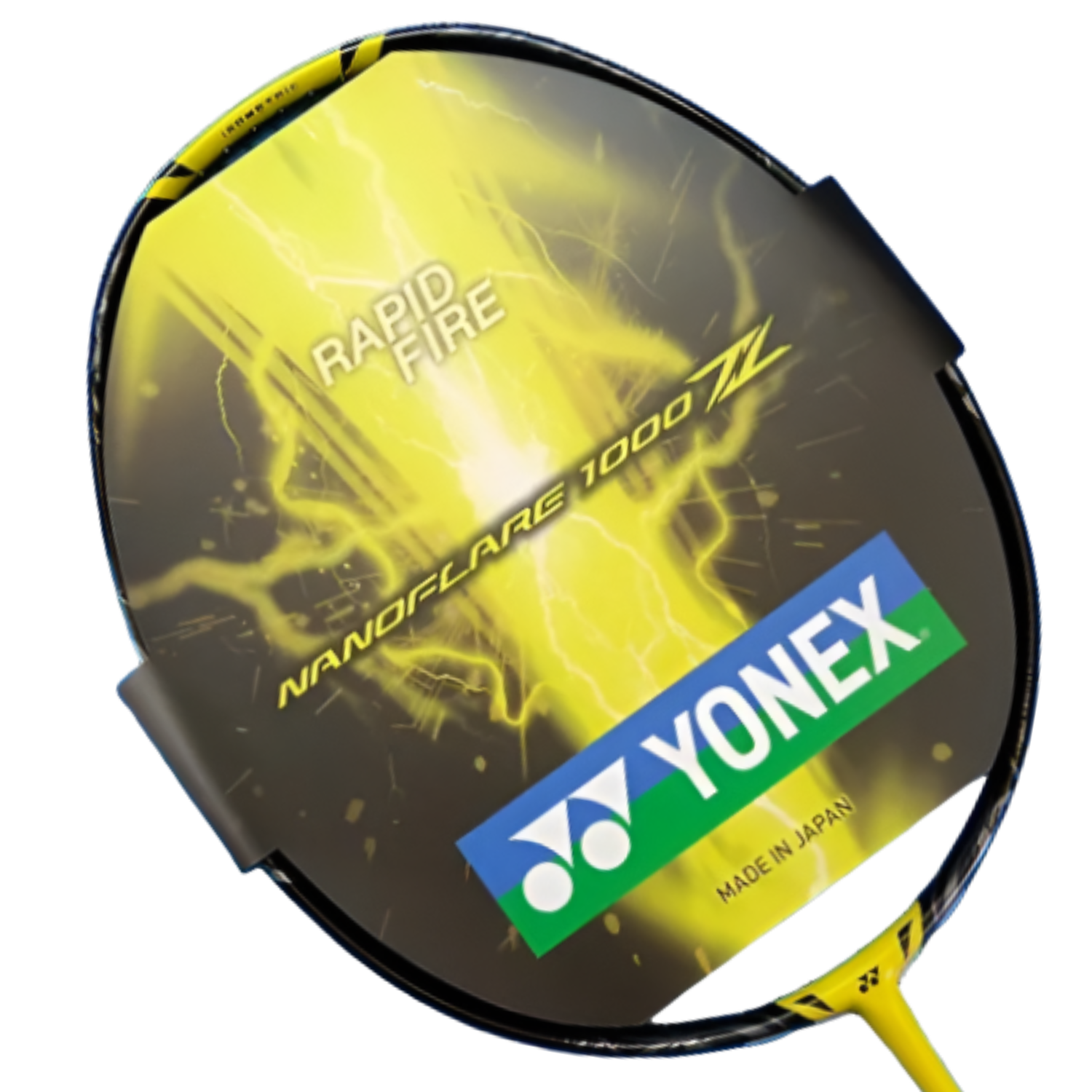 Yonex Nanoflare 1000Z 3U Badminton Racket Free Restring & Autograph - Lightning Yellow (Unstrung) 3UG4 Badminton Rackets Yonex