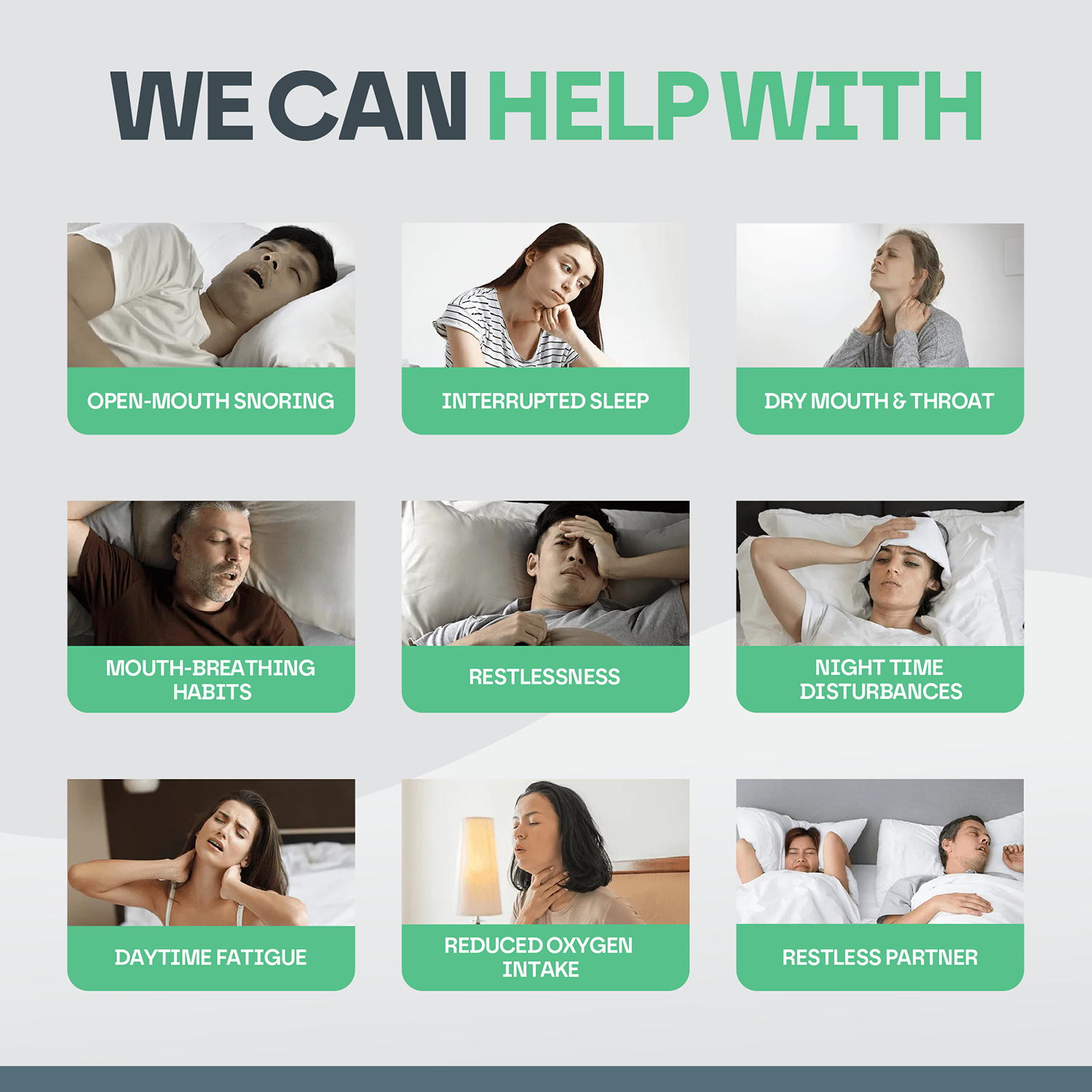 Anti Snoring Sleep Chin Strap Snooze Therapy