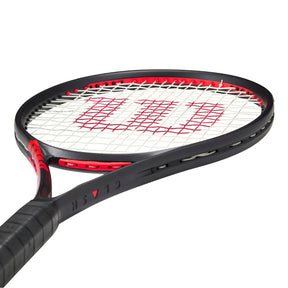 Wilson Clash 100UL V3 Tennis Racket - Black - Strung Tennis Rackets Wilson
