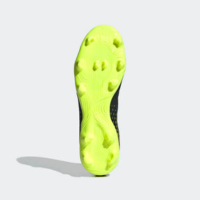 Adidas Copa Sense.3 FG Football Boots Men – Core Black / Bright Cyan / Team Solar Yellow