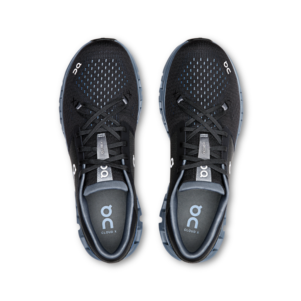 On Cloud X 4 Men (Black/Chambray)