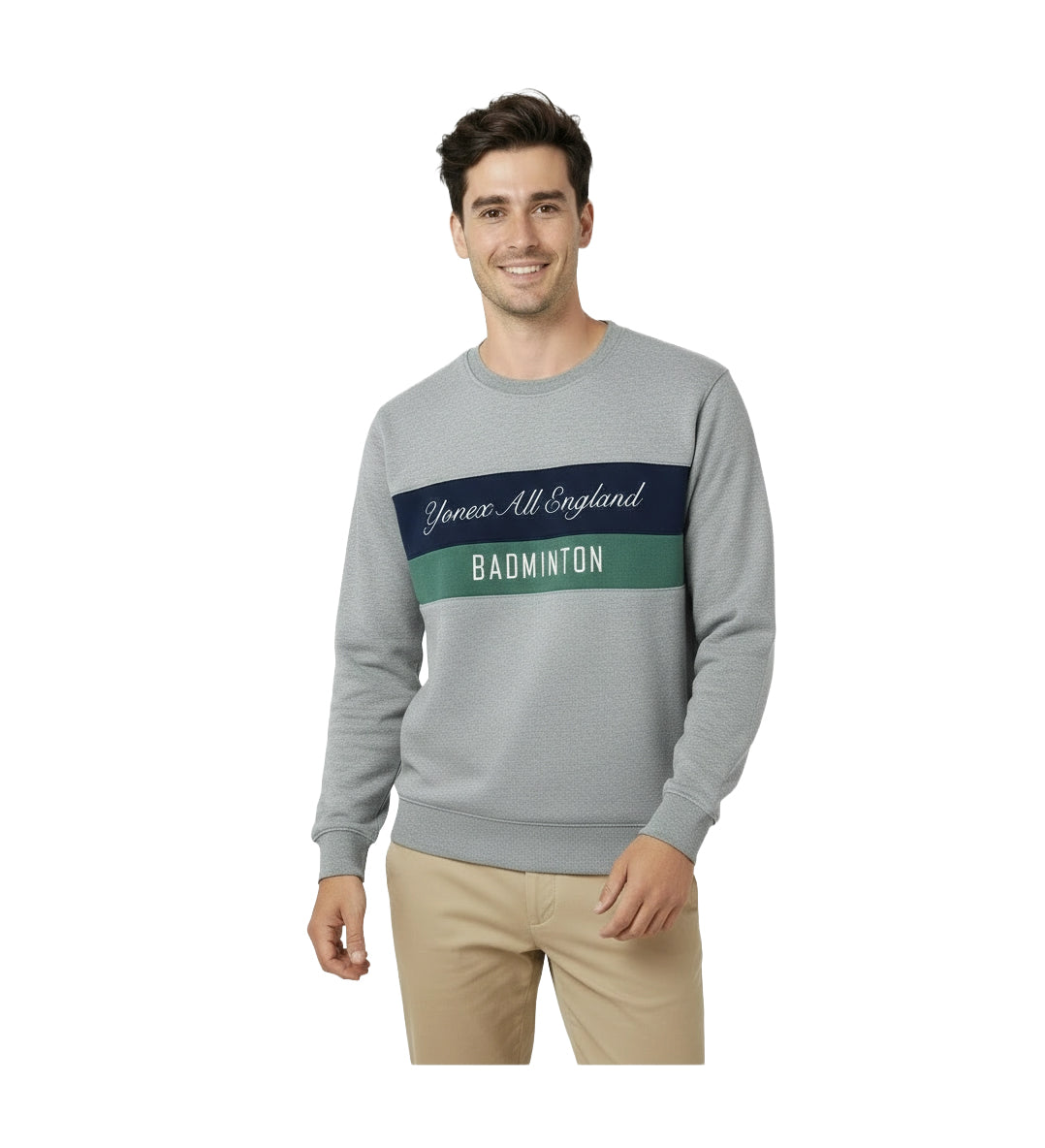 Yonex All England 1899 Crew Neck Sweat 26 - Heather