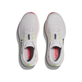 Hoka Rincon 4 Big Kids Running Shoe - Frost/Neon Yuzu Running Shoes Hoka