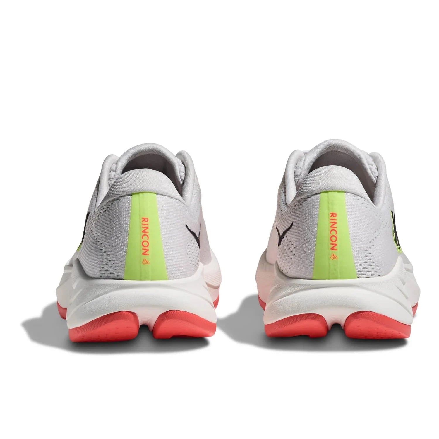 Hoka Rincon 4 Big Kids Running Shoe - Frost/Neon Yuzu Running Shoes Hoka