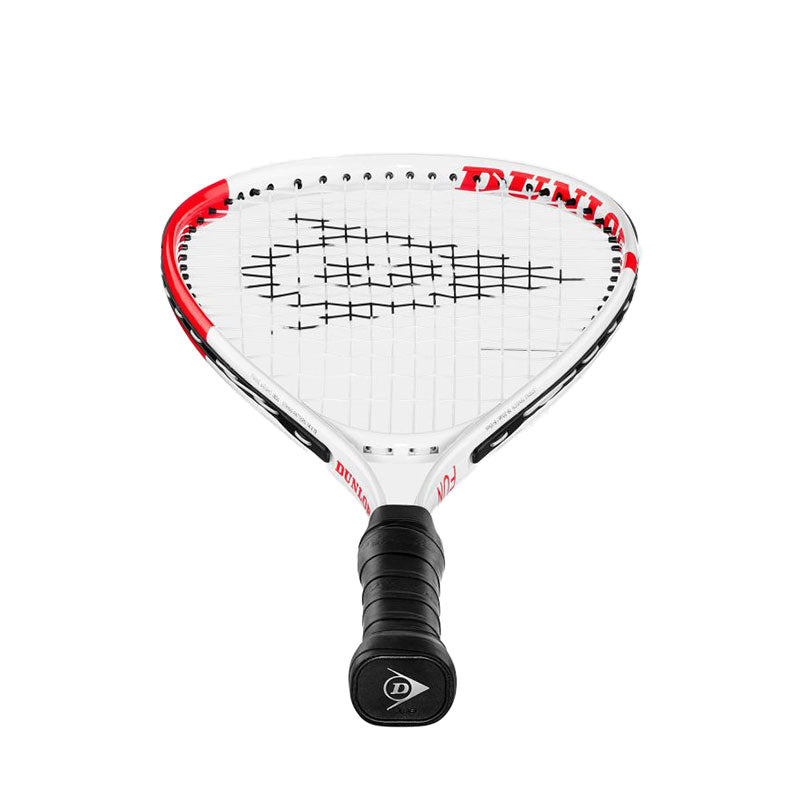 Dunlop Fun Mini Squash Racket White/Red 180g 10327816