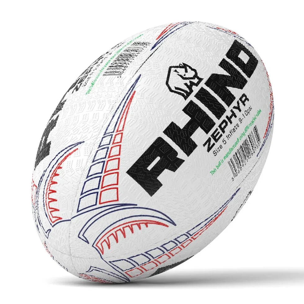 Rhino Zephyr Recycled Rugby Training Ball Rugby Training Ball Rhino