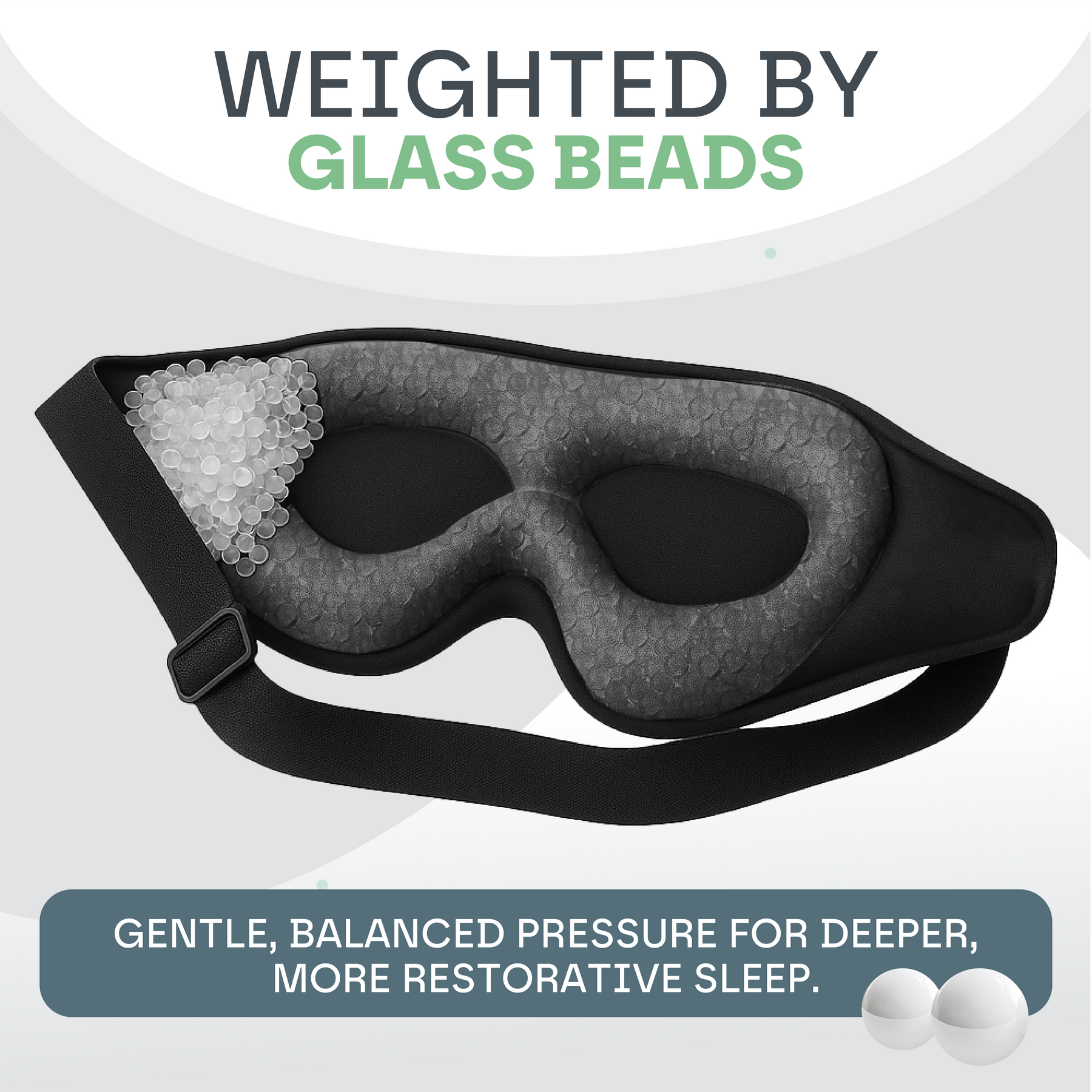 3D Weighted Eye Mask Snooze Therapy