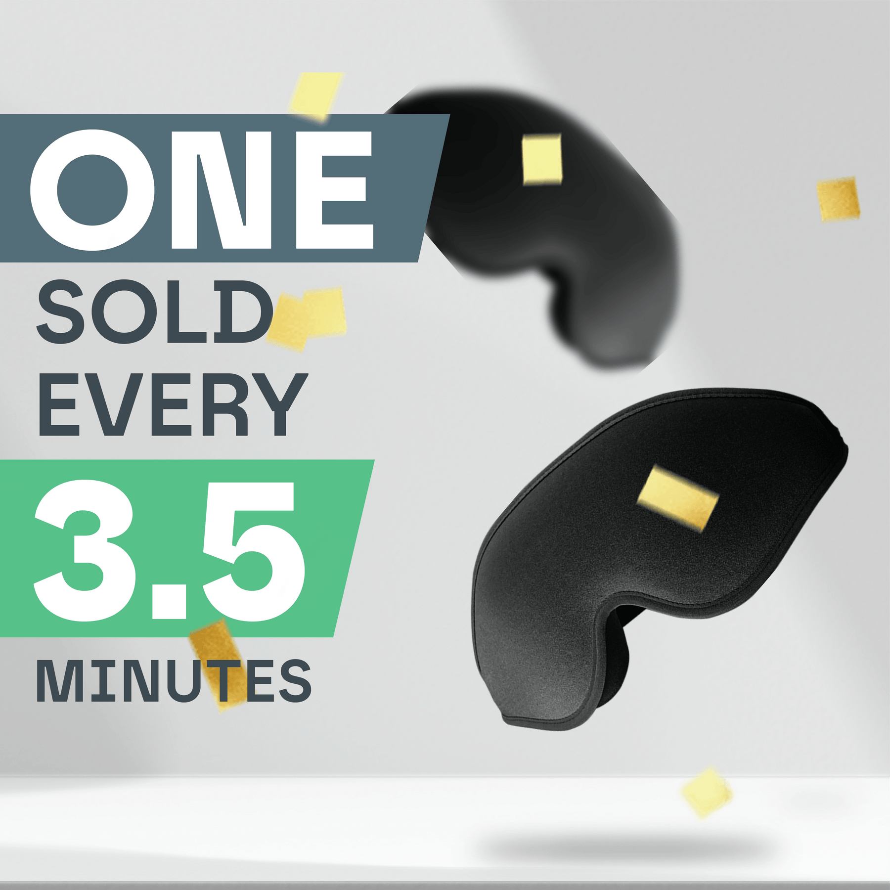 3D Weighted Eye Mask Snooze Therapy