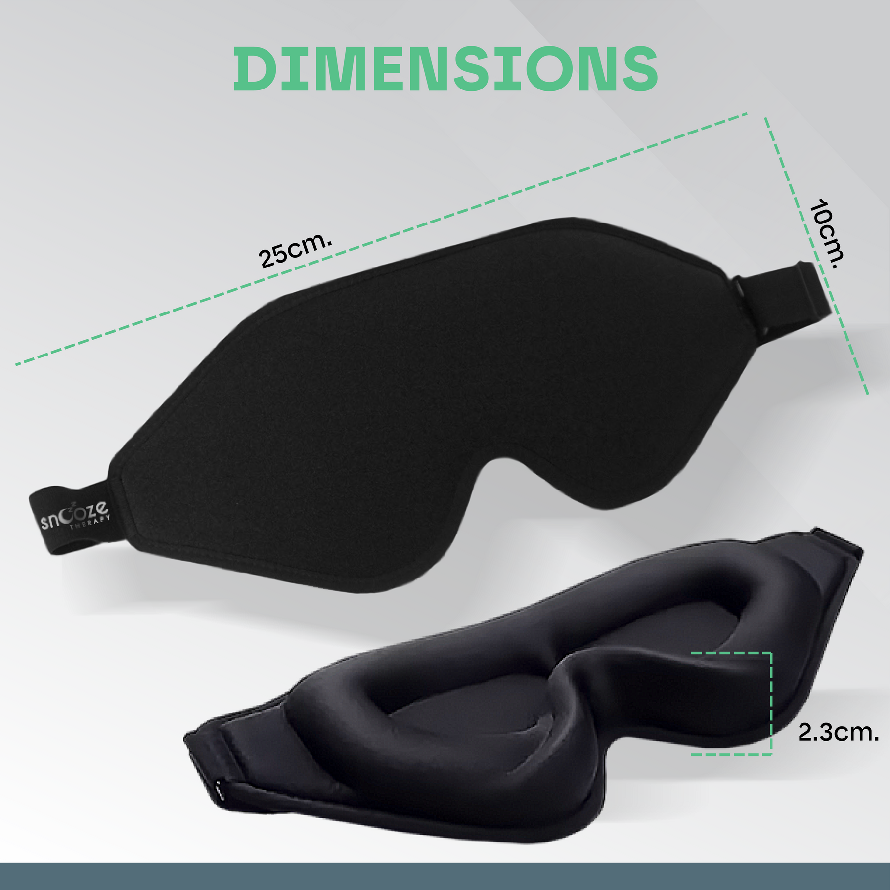 3D Weighted Eye Mask Snooze Therapy