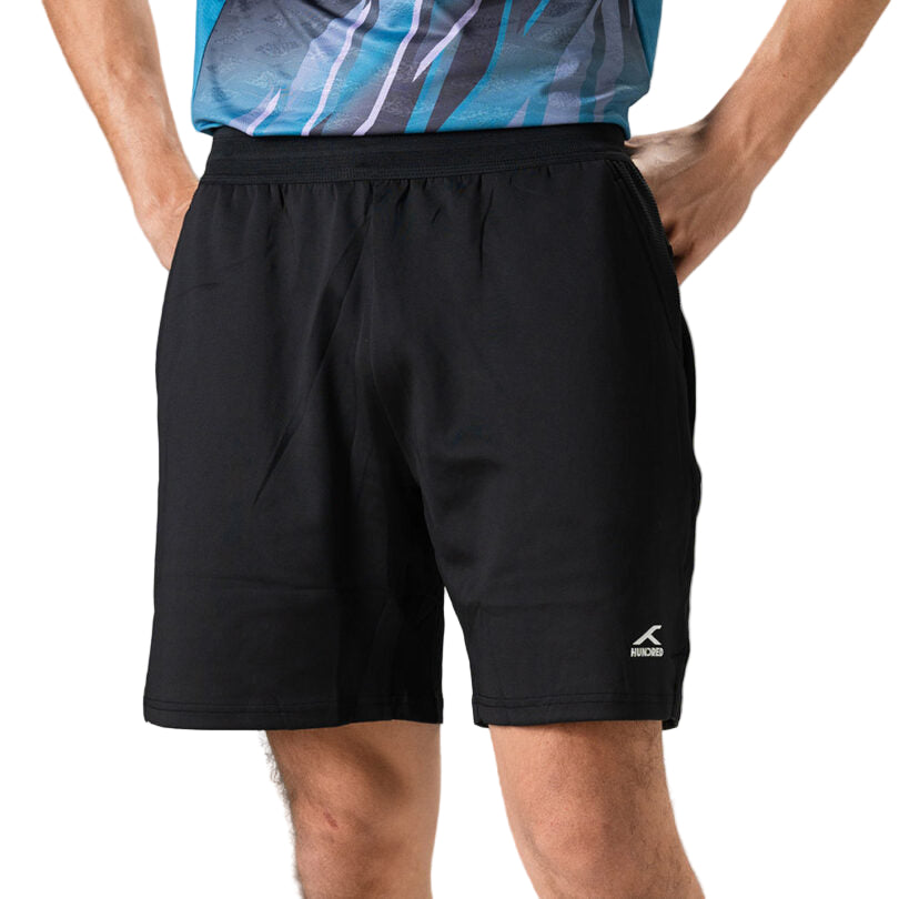 Hundred Logo Badminton Shorts Men - Black