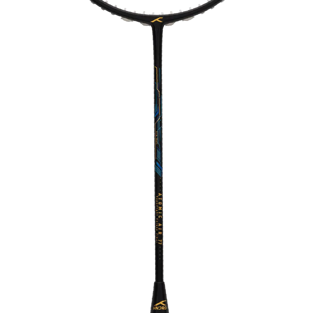 Hundred Atomic Air 77 Badminton Racket - Black/Blue Badminton Rackets Hundred