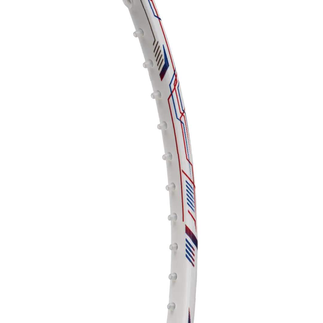 Hundred Atomic Air 77 Badminton Racket - White/Navy Badminton Rackets Hundred