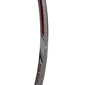 Hundred Atomic X 38 Power Badminton Racket - White/Gold Badminton Rackets Hundred