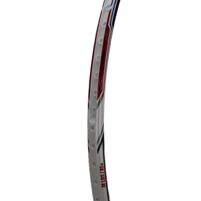 Hundred Atomic X 38 Power Badminton Racket - White/Gold Badminton Rackets Hundred