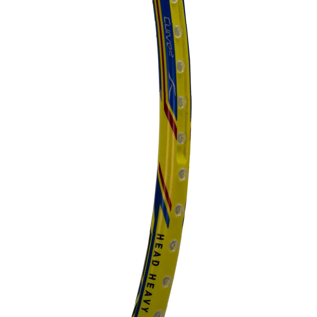 Hundred Atomic X 38 Control Badminton Racket - Black/Lime Badminton Rackets Hundred