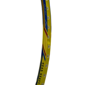 Hundred Atomic X 38 Control Badminton Racket - Black/Lime Badminton Rackets Hundred