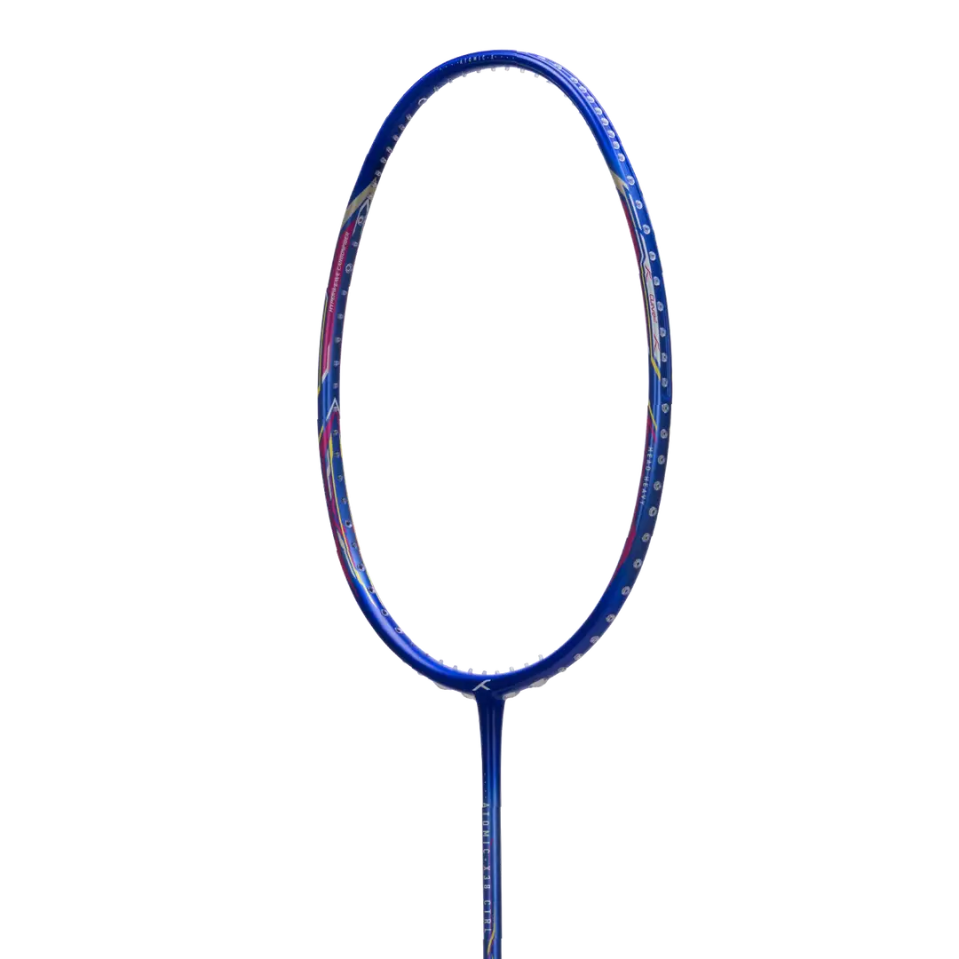 Hundred Atomic X 38 Control Badminton Racket - Navy/Blue Badminton Rackets Hundred