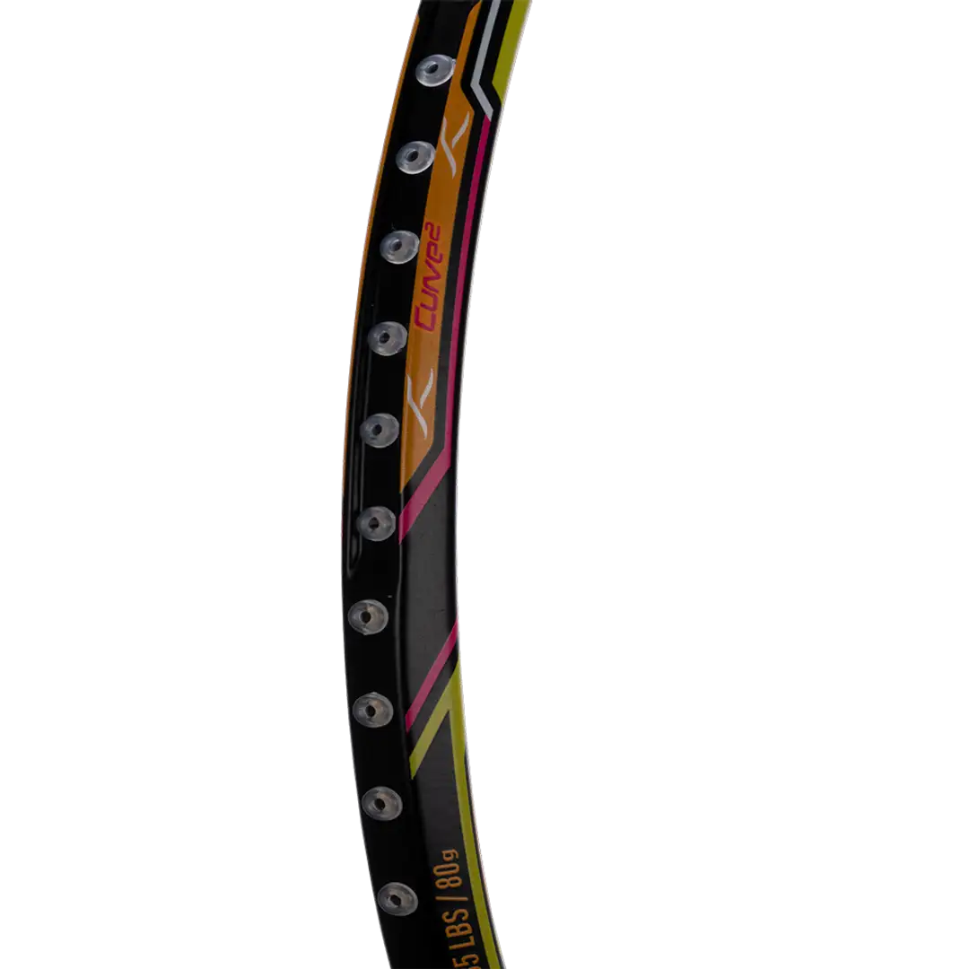 Hundred Atomic X 35 Speed Badminton Racket - Black/Blue Badminton Rackets Hundred