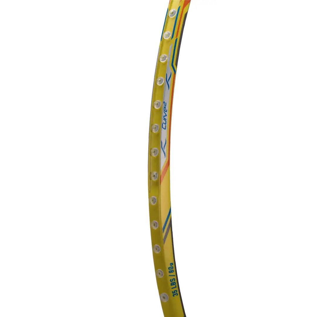 Hundred Atomic X 35 Speed Badminton Racket - Lime/Black Badminton Rackets Hundred