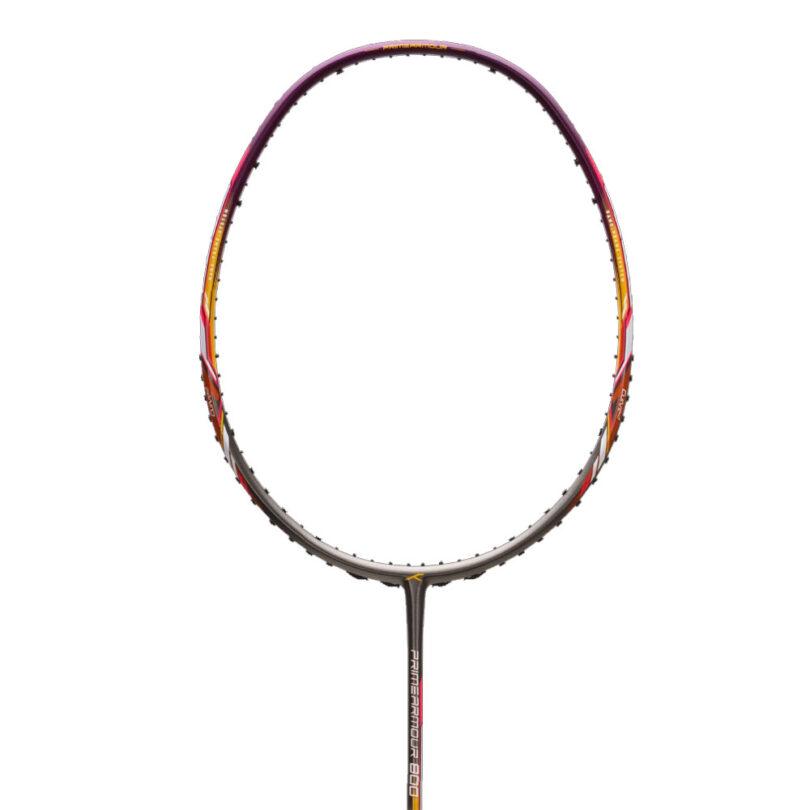 Hundred Primearmour 800 Badminton Racket - Grey/Purple Dark Grey Dark Purple 4U6 Badminton Rackets Hundred
