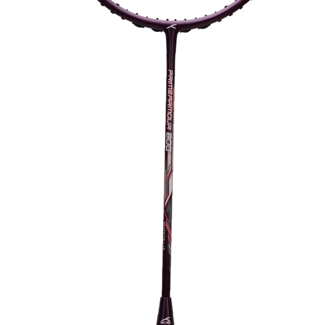 Hundred Primearmour 800 Badminton Racket - Purple/Gold Badminton Rackets Hundred