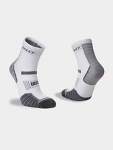 Hilly Twin Skin Anklet Running Socks - White Socks Hilly