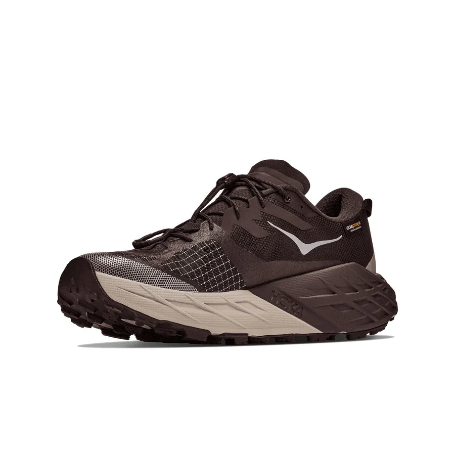 Hoka Speedgoat 7 GTX Trail Shoe Men - Spiced Chocolate/ River Rock Grey