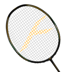 Hundred Hyfonic Lazer (5U) Strung - Black/Green Badminton Rackets Hundred
