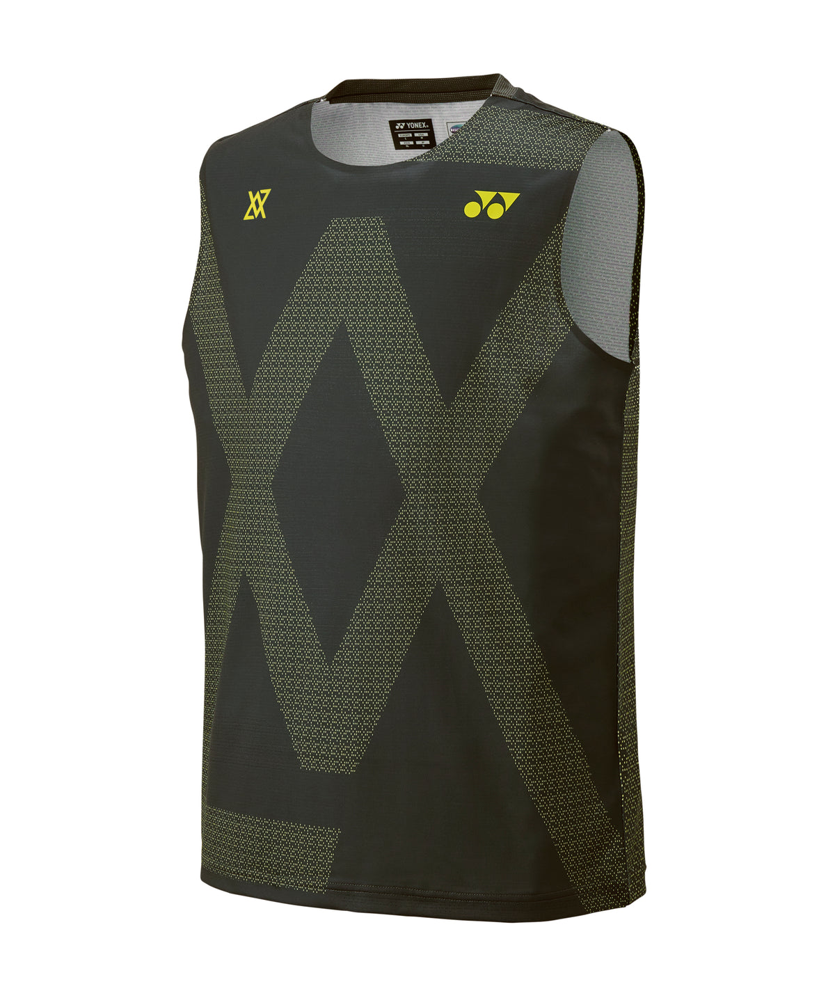 Yonex 10687YX Sleeveless Top Men - Steel Grey - VA - Viktor Axelsen Collection