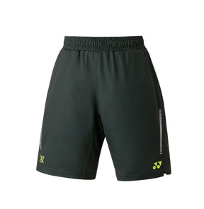 Yonex 15229JEX Knit Short Junior - Steel Grey - VA - Viktor Axelsen Collection