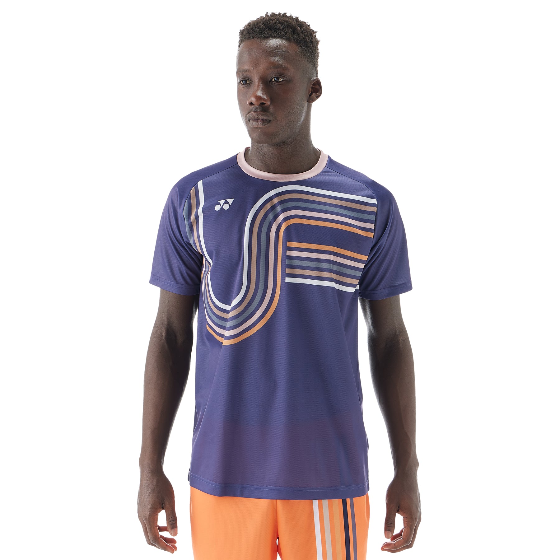 Yonex Crew Neck T-Shirt 16747EX Unisex - Purple