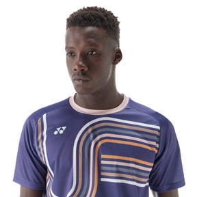 Yonex Crew Neck T-Shirt 16747EX Unisex - Purple