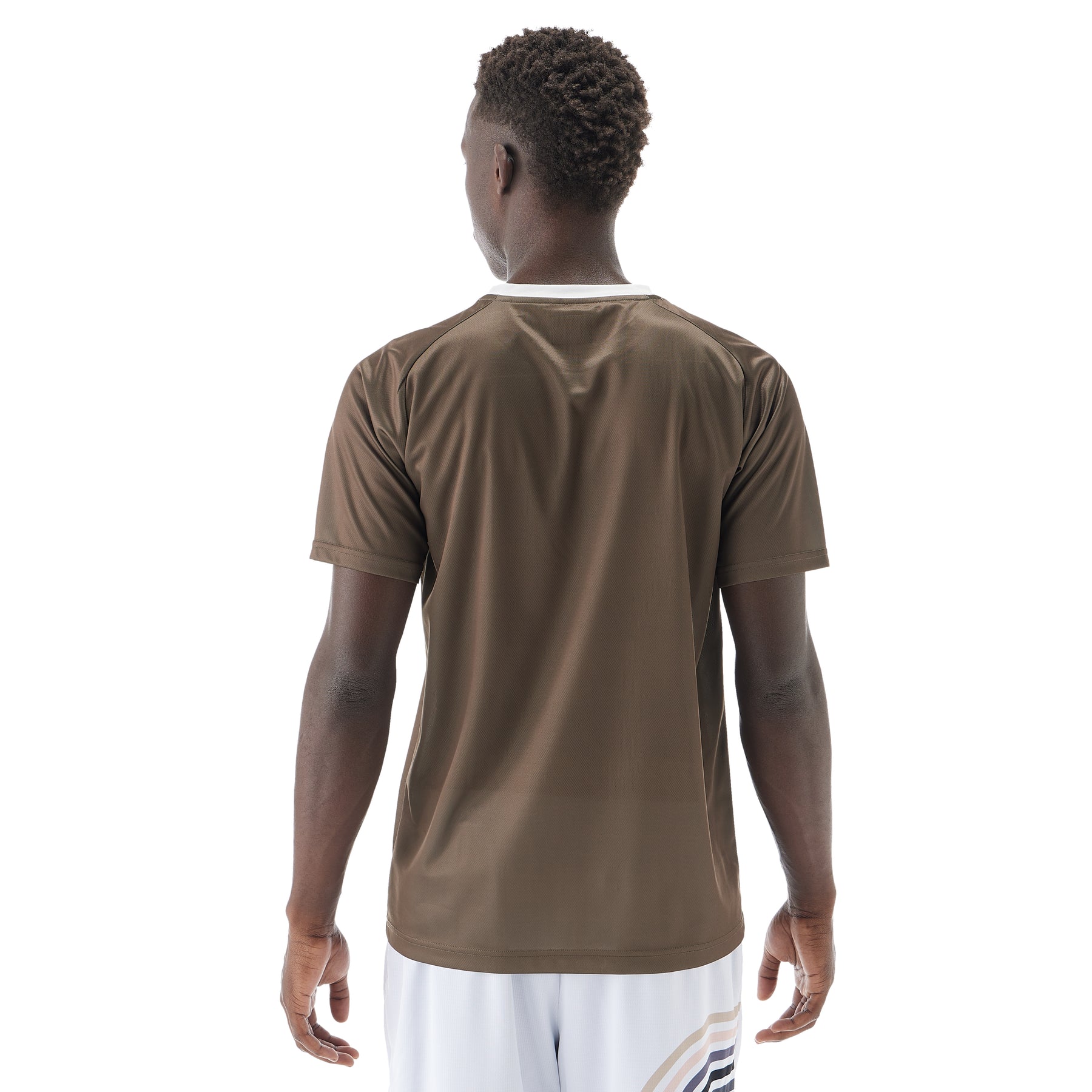 Yonex Crew Neck T-Shirt 16747EX Unisex - Brown