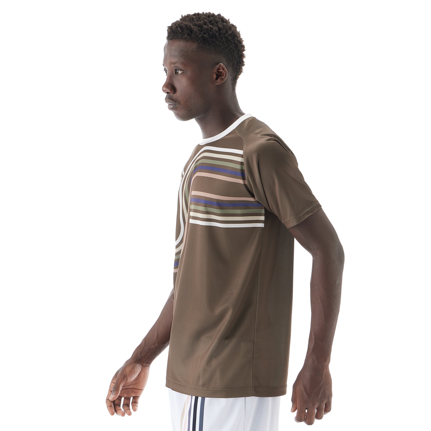 Yonex Crew Neck T-Shirt 16747EX Unisex - Brown