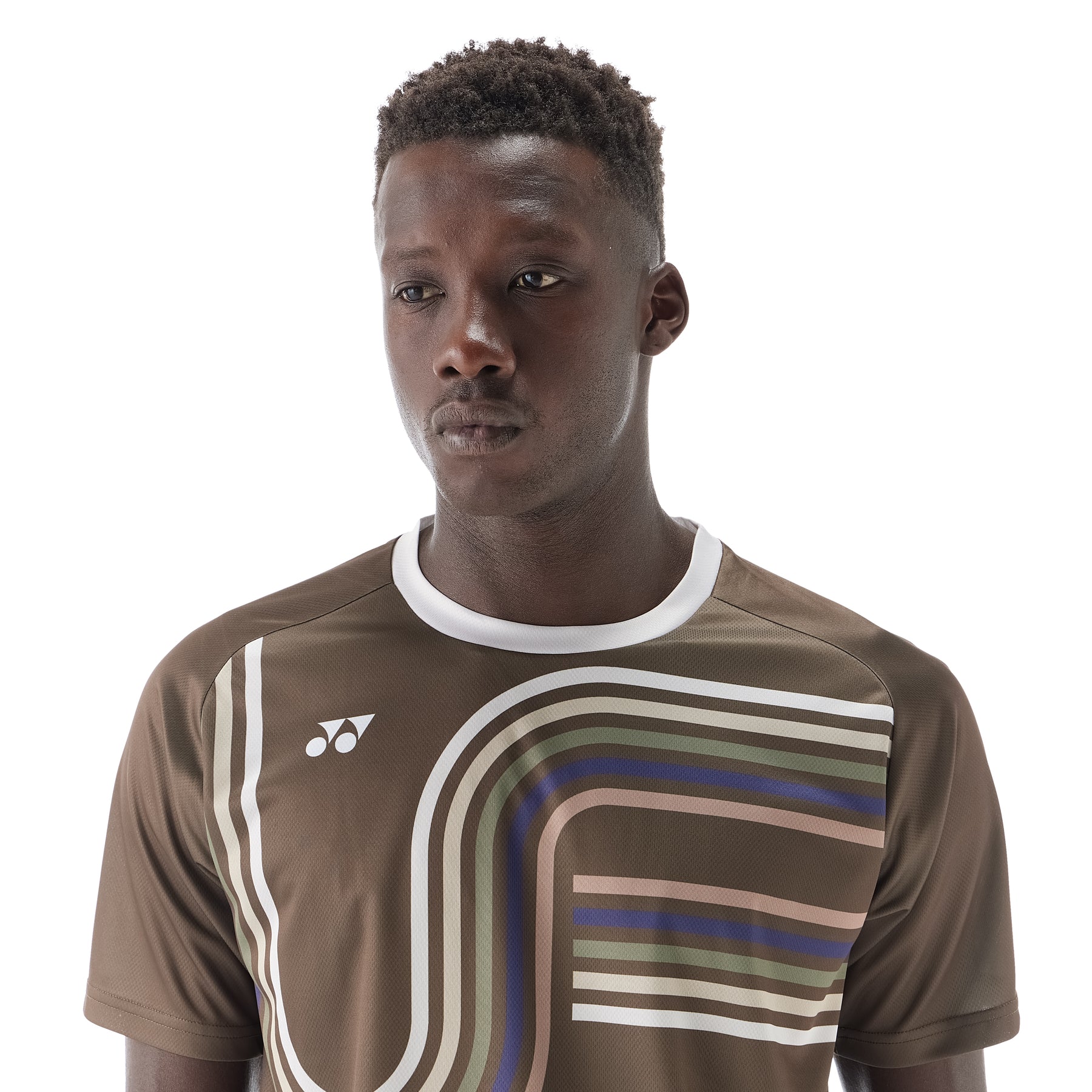 Yonex Crew Neck T-Shirt 16747EX Unisex - Brown