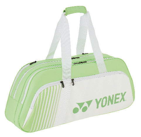 Yonex BA82431WEX Active Tournament Bag 2026 - White/Green White Green Tournament Bag Luggage Yonex