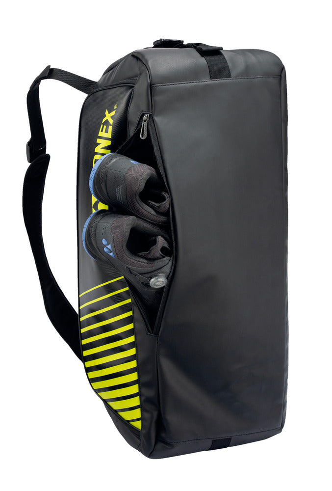 Yonex BA82436EX Active Duffle Bag - Black/Lime Green Luggage Yonex