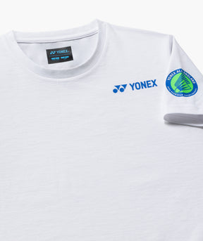 Yonex All England YOB26012EX Souvenir T-Shirt Junior - White Clothing Yonex