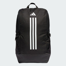 Adidas Essentials 3 Stripes Backpack - Black/White Black White Backpack Luggage Adidas