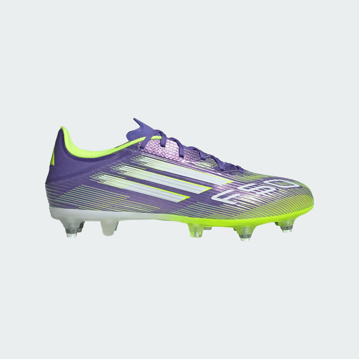 Adidas F50 League SG Football Boots Unisex - Purple/Lemon