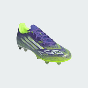 Adidas F50 League SG Football Boots Unisex - Purple/Lemon