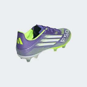 Adidas F50 League SG Football Boots Unisex - Purple/Lemon