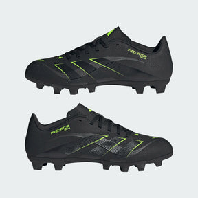 Adidas Predator Club FG/MG Football Shoe Unisex - Black/Lemon