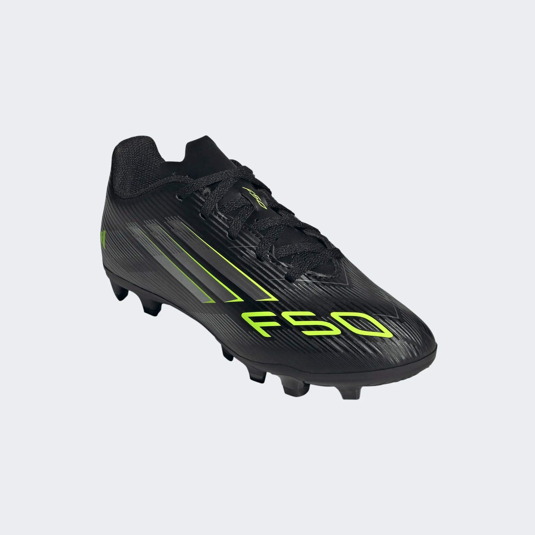Adidas F50 Club FG/MG Football Boots Junior - Black