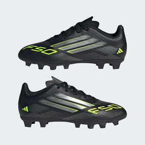 Adidas F50 Club FG/MG Football Boots Junior - Black